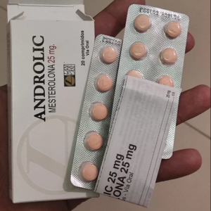 Androlic/Mesterolona Proviron landerlan 25mg caixa com 20comp